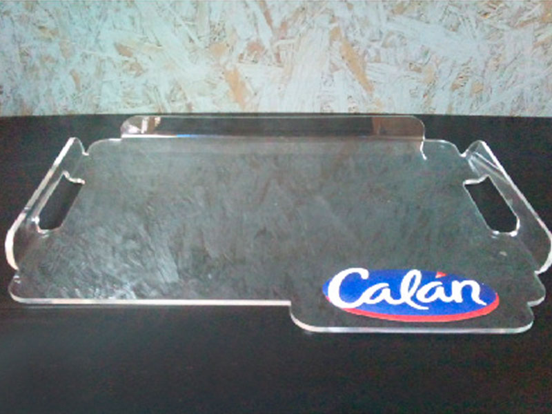 bandejas de acrilico