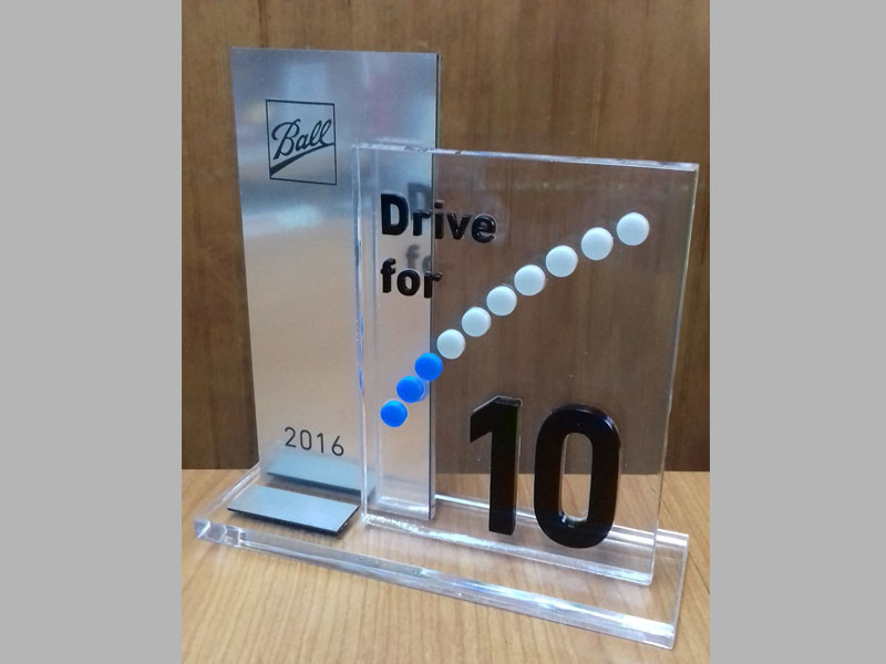 galvanos de acrílico