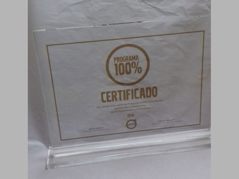 galvanos de acrílico