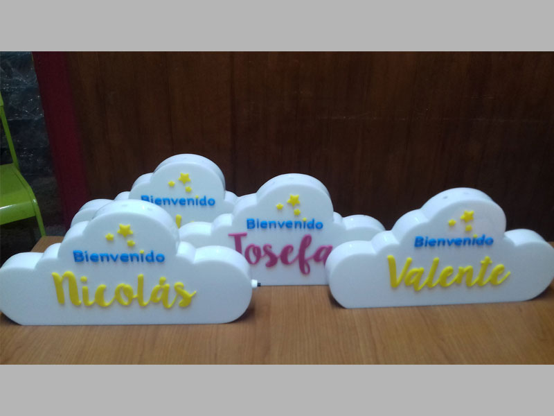 trabajos especiales en acrílico